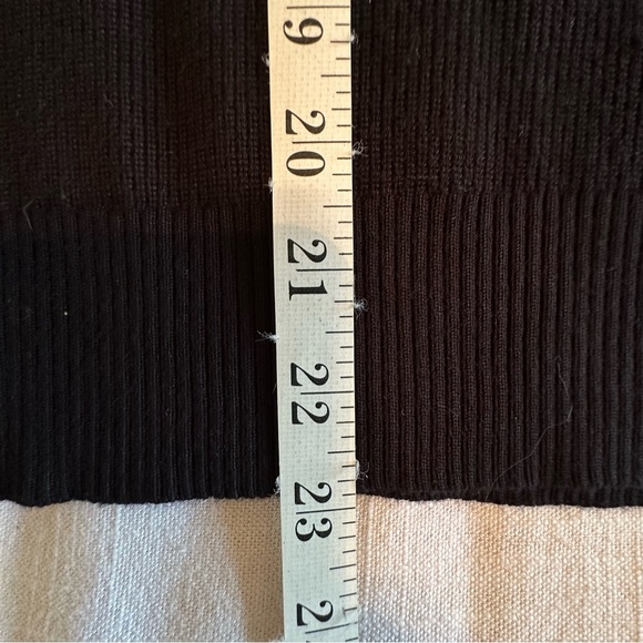 Rio & Rian Sweater Womens L Patterned Sleeve Pullover Keyhole Top Office Boho - Picture 4 of 10